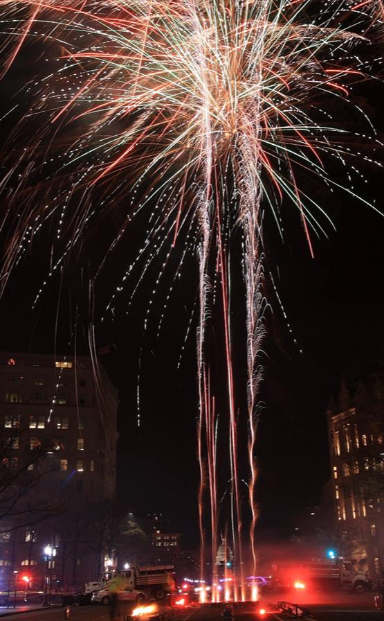 Firework display by IPC in Washington DC